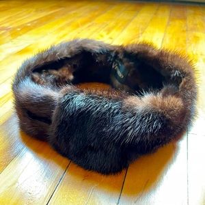 Fur headband (braided)